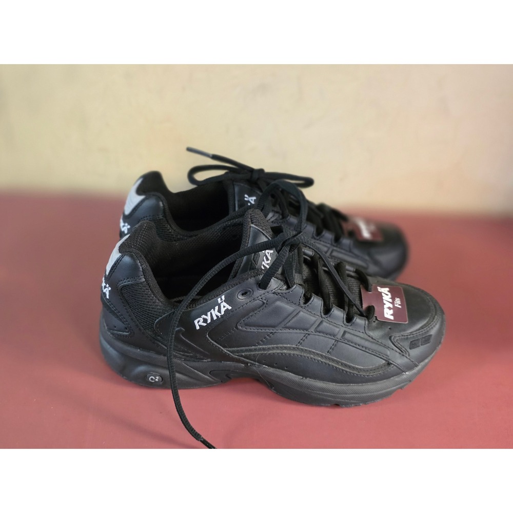 Ryka Sport Walker Inspiration Lo Black Walking Shoes Womens 7